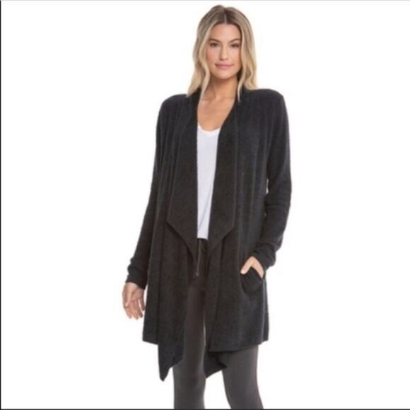 Barefoot Dreams CozyChic Lite Island Cardigan S/M - Picture 2 of 8